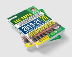 SSC CAPFs (CPO) 2019 to 2021 Paper 1 and Paper 2 Solved Papers (28 Sets)