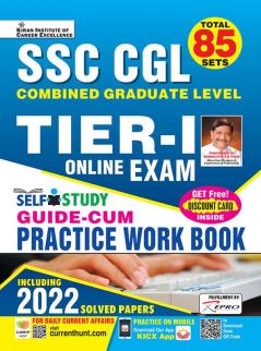SSC CGl Tier-I PWB 85 Sets-Eng New 2022