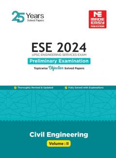 ESE 2024: Preliminary Exam: Civil Engineering Objective Solved Paper Vol-2