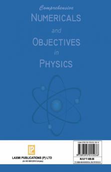 Comprehensive Numericals And Objectives In Physics-XI