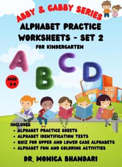 Alphabet Practice Worksheets Set-2 for Kindergarten