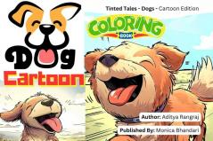 Dog Cartoon Coloring Book