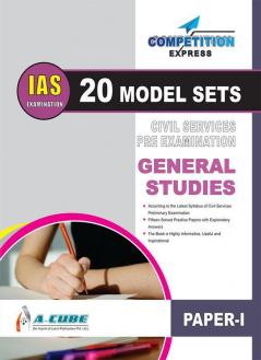 Civil Services Pre Examination General Studies-20 Model Sets Paper–I