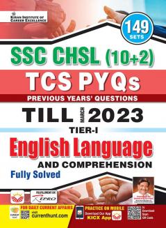 SSC CHSL (10+2) TCS PYQs Eng. Languge