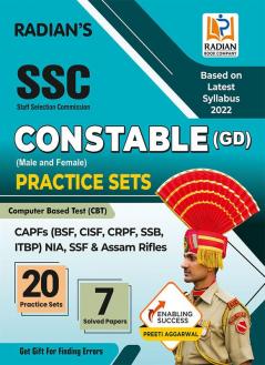 SSC Constable GD Practice Set and Previous Year Solved Papers Book for 2023 Exam in English (Based on NEW SYLLABUS)