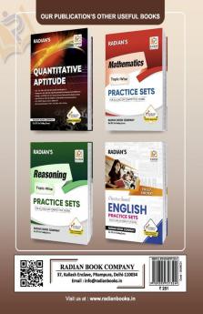 General Awareness Topic-Wise Practice Sets Book for All One Day Competitive Exams 2024 (English Medium)