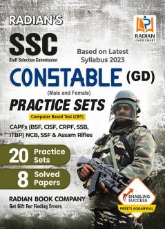 SSC Constable GD Practice Set and Previous Year Solved Papers Book for 2024 Exam in English (Latest Edition)