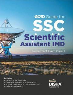 GoTo Guide for SSC Scientific Assistant IMD Recruitment Exam Paper I