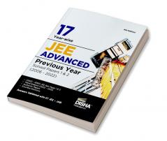 17 Year-wise JEE Advanced Previous Year Solved Papers 1 & 2 (2006 - 2022) 4th Edition | Answer Key validated with IITJEE JAB | PYQs Question Bank |