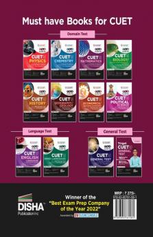 Target CUET (UG) General Test with 10 Practice Sets & 8 Previous Year Solved Papers (3 sets of CUET 2022 + 1 set each of CUCET 2017 - 2021) 2nd Edition | CUCET | Central Universities Entrance Test | PYQs & Practice Question Bank | MCQs AR MSQs & Passage based Questions |