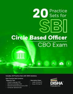 20 Practice Sets for SBI Credit Based Officer CBO Exam | Fully Solved Mock Tests on Latest pattern & Syllabus |