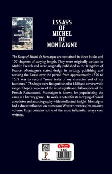 The Essays of Michel De Montaigne Vol II