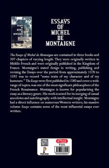 The Essays of Michel De Montaigne Vol I