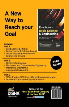 Handbook of Basic Science & Engineering with Question Bank for all Technical Recruitement Exam | Previous Year Questions PYQs | SSC/ RRB Junior Engineer AFCAT EKT & other Technical Exams |