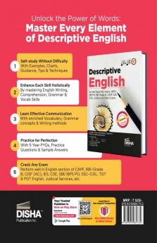 Descriptive English for IAS/ State PSC Mains IBPS/ SBI PO RBI Grade B CAPF SSC CGL Judiciary & other Exams | Previous Year (PYQs) Questions | Comprehension Writing Grammar & Vocabulary Skills