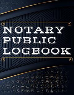 Notary Public Log Book: Notary Book To Log Notorial Record Acts By A Public Notary Vol-2