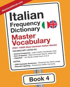 Italian Frequency Dictionary - Master Vocabulary