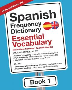 Spanish Frequency Dictionary - Essential Vocabulary