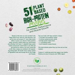 51 Plant-Based High-Protein Recipes: For Athletic Performance and Muscle Growth (Vegan Meal Prep Bodybuilding Cookbook)