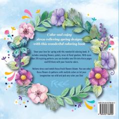 Spring Coloring Book for Adults: Fun & Stress Relieving Flowers & Patterns