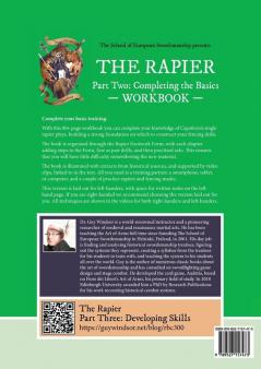 The Rapier Part Two Completing The Basics Workbook: Left Handed Layout