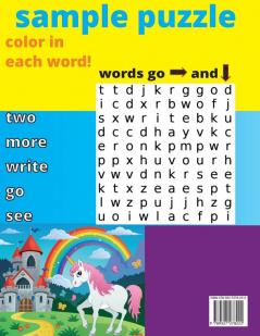 kids first word search