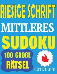 Riesige Schrift Mittleres Sudoku