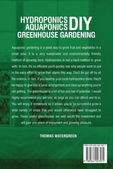 Hydroponics DIY Aquaponics DIY Greenhouse Gardening