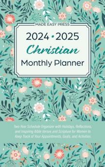 2024-2025 Christian Monthly Planner