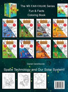 Space Technology and Our Solar System! - Fun & Facts Coloring Book