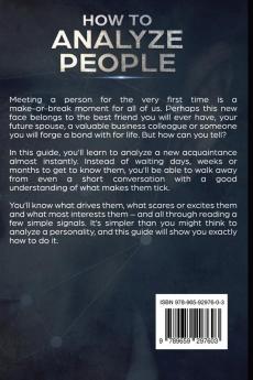 How to Analyze People