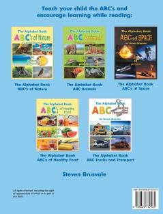 The Alphabet Book ABC in the Ocean: Colorfull and Cognitive Alphabet Book with 80 pictures for 2-5 Year Old Kids