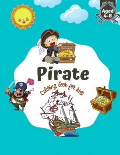 Pirate Coloring Book For Kids