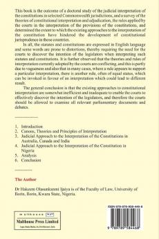 Judicial Approach to Interpretation of Constitution