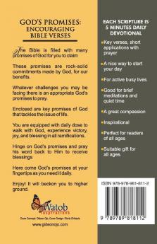 God's Promises: Encouraging Bible Verses: 120 Devotions with Prayer Points