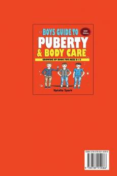 Boys Guide To Puberty and Bodycare: Growing Up Book For Ages 8-12