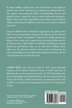 Culture and Politics in Indonesia