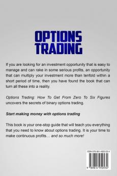 Options Trading For Beginners: How To Get From Zero To Six Figures With Options Trading - Options For Beginners