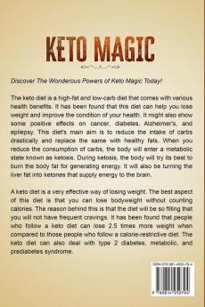 Ultimate Keto Cookbook: KETO MAGIC - The Only Ketogenic Cookbook You Will Ever Need Packed With Keto Meal Plan Delicious Keto Recipes Proven Meal Prep For Two with Anti-Inflammatory Recipes