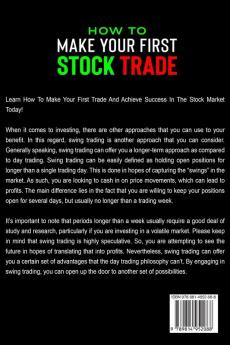 Stock Trading For Beginners: HOW TO MAKE YOUR FIRST STOCK TRADE - How To Make Your First Trade With Proper Money Management