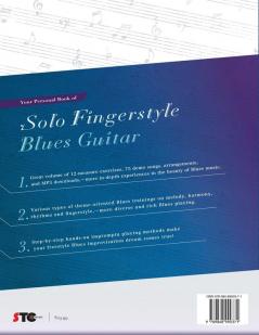 Your Personal Book of Solo Fingerstyle Blues Guitar: Fundamental Advanced & Improvisation: (suitable for electric & acoustic guitar)