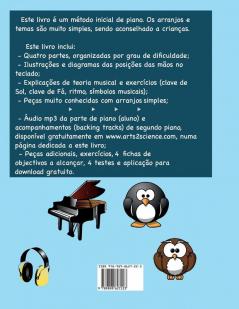 Metodo Inicial de Piano: com áudio gratuito