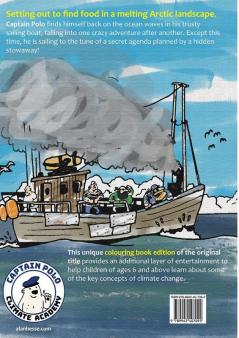 The Adventures of Captain Polo: Pole to Pole (Colouring Book Edition): Colour-in graphic novel that teaches kids about climate change: 4