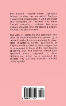 Swahili/English Pocket Dictionary