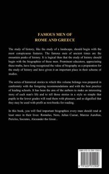 Famous Men of Rome and Greece: Easy to Read Layout