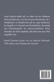 Einführung in die Hauptfragen der Philosophie: Großdruck-Ausgabe