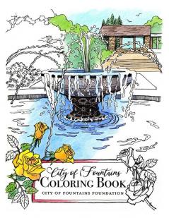 City of Fountains Coloring Book