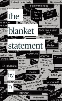 the blanket statement