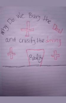 Why Do We Bury The Dead & Crusify The Living