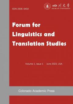 Forum for Linguistics and Translation Studies Issue I